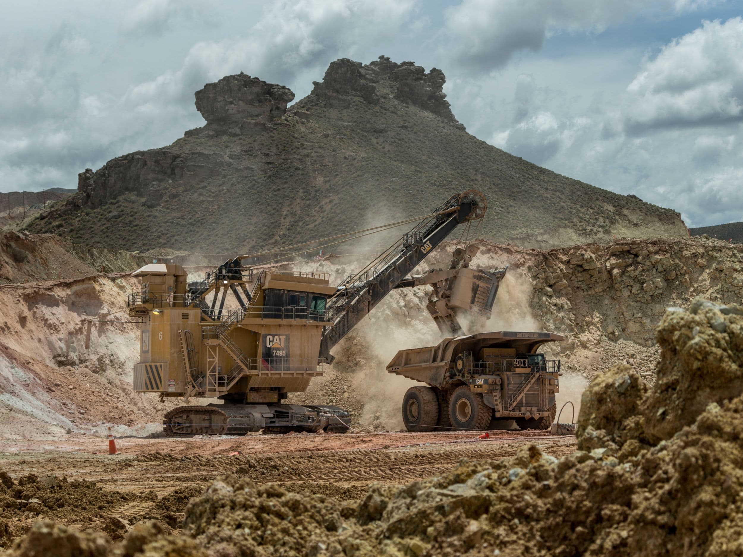 7495 avec câble de poussée